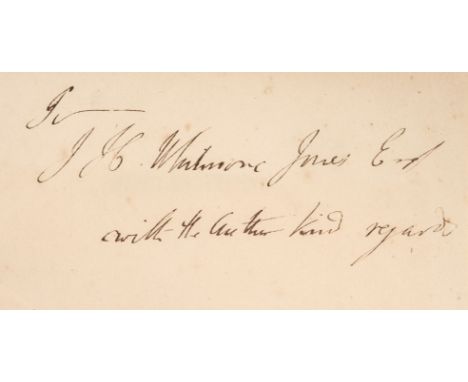 Babbage (Charles). Reflections on the Decline of Science in England, and on some of its causes, 1st edition, London: printed 