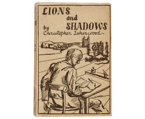 Isherwood (Christopher). Lions and Shadows. An Education in the Twenties, London: Hogarth Press, 1938, half-tone portrait fro