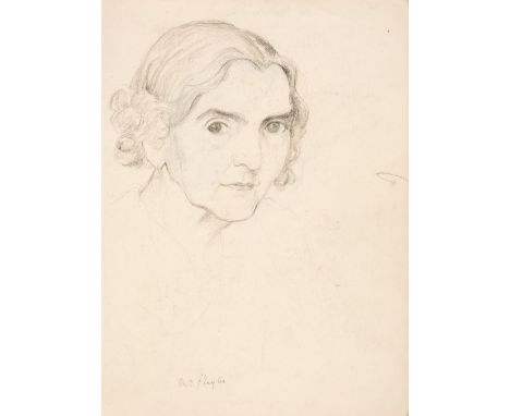 * Powys (Gertrude Mary, 1877-1952). A collection of watercolours, pencil drawings and etchings, c. 1910/1940s, comprising 13 