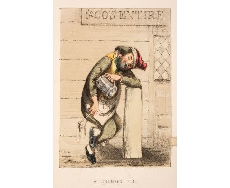 Moveable. Moveable Shadows, second series, by W. Newman (of "Punch"), London: Dean &amp; Son, [1857], pictorial title, 8 tint