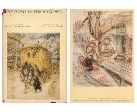 Rackham (Arthur, illustrator). The Wind in the Willows, 1st US edition, New York: Heritage Press, 1940, 12 colour illustratio