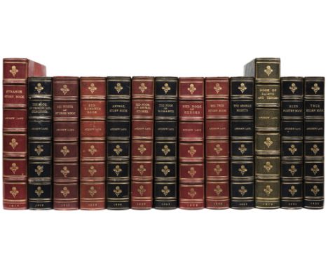 Lang (Andrew). A selection of first editions, 13 volumes, London: Longman's Green & Co, 1891-1913, frontispieces (some colour