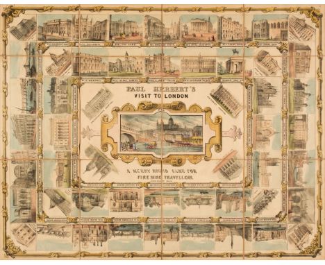 * Topographical Game. Paul Herbert's Visit to London: A Merry Round Game for Fireside Travellers, London: William Sallis, 185