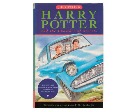 Rowling (J. K.) Harry Potter and the Chamber of Secrets, 1st edition, London: Bloomsbury, 1998, slight marginal toning to tex