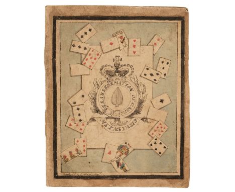Transformation Playing Cards Ephemera. Transformation of Cards. Metastasis, Designed by J. Dixon Esq. [so titled and identifi