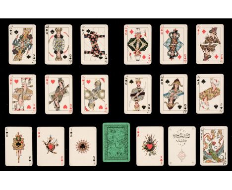 * English playing cards. Iranian Popular Playing Cards, Thomas De La Rue, for the Iranian Monopoly, circa 1937, a complete de