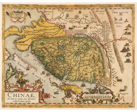 China. Ortelius (Abraham), Chinae olim Sinarum regionis nova descriptio, auctore Ludovico Georgio, Antwerp [1592], engraved m