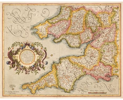 British Isles. A collection of approximately 100 maps, mostly 19th &amp; early 20th century, engraved, lithographic and photo