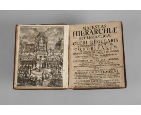 Majestas Hierarchiae Ecclesiasticae 1746a Cleri Regularis antiquissimo instituto, Coenobitarum altissima contemplatione, ordi