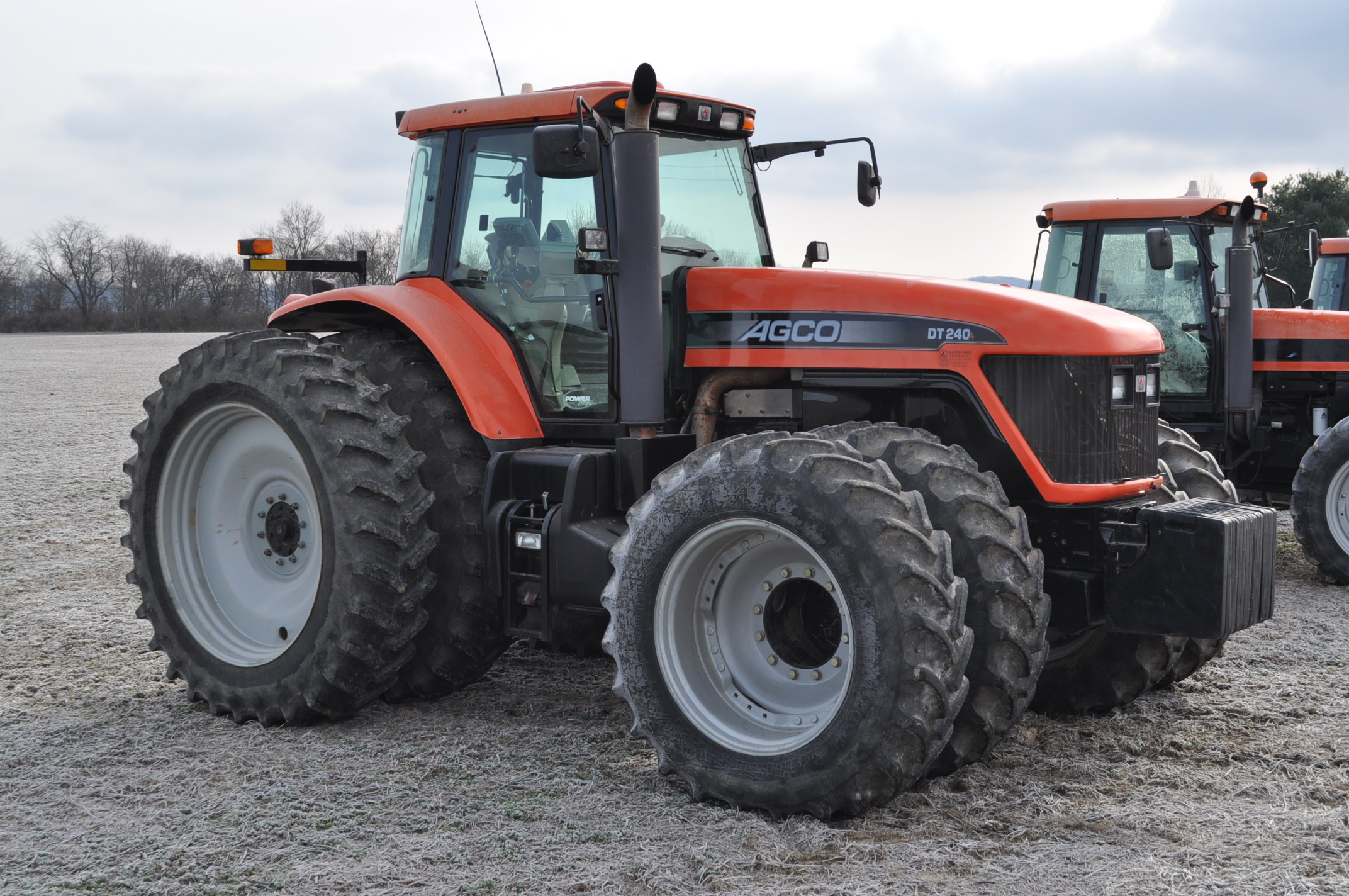 AGCO DT 240 tractor, MFWD, 480/80 R 50 duals, 420/85 R 34 front dual, CVT, front & rear wts, 4 hy