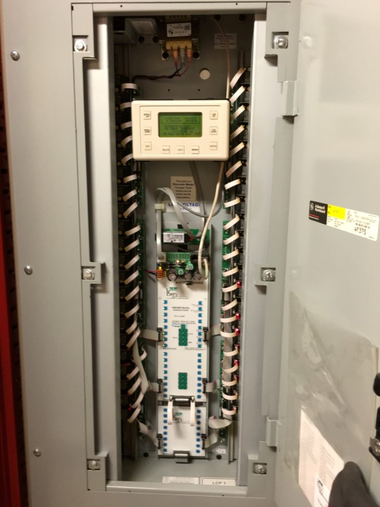 ACUITY LIGHTING CONTROL & DESIGN MODEL GR2448/42DTCMODDVCZSM CONTROL PANEL.