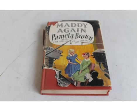 PAMELA BROWN - 'MADDY AGAIN', first edition published by Thomas Nelson &amp; Sons 1956, has a dust jacket with lossCondition 