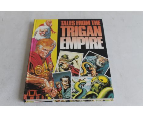 TALES FROM THE TRIGAN EMPIRE', first edition published by Hawk Books 1989