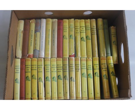 BILLY BUNTER BOOKS - 33 of 39 volumes, all hardbacks, many first editions with dust jackets  (33)