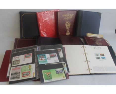 TEN ALBUMS OF VARIOUS WORLDWIDE FIRST DAY COVERS, event covers, coin stamps etc. by Benhams, Westminster and others (some wit