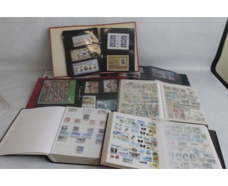 GIBRALTAR, MALTA AND THE FALKLAND ISLANDS - seven albums of various stamps, mint stamps, first day covers etc.