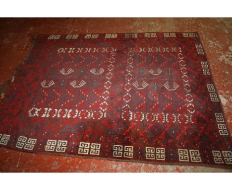 An Afghan carpet 200 x 150cm 