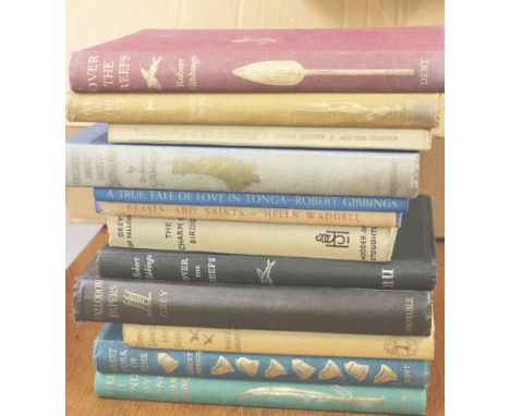 [Books] Robert Gibbings Coming Down the Seine, Sweet Cork of Thee, Lovely is the Lee, Over the Reefs, Trumpets from Montparna
