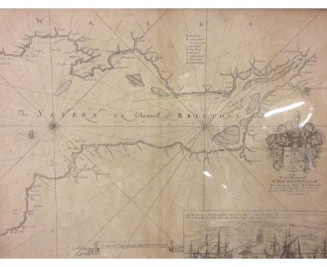 Bristol - ‘The Severn or Channell of Bristoll’ Capt. Greenvile Collins, 1693 this map shows the Bristol Channel, which divide