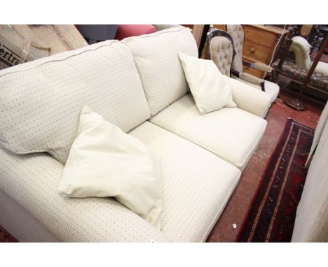 A modern two seater sofa 164cm length 