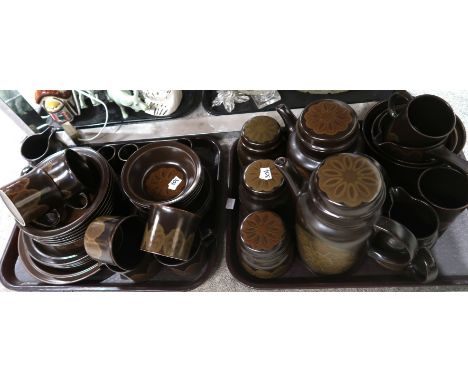 A lot comprising Royal Doulton 'Marbella' LS1004 pattern dinnerwares including a tea &amp; coffee service, serving plates, si
