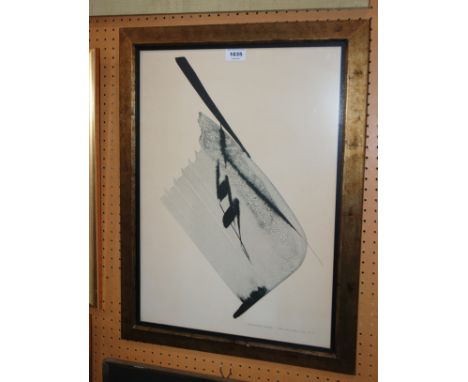SHINODA TOKO Unheard Sound, signed, print, A P, dated, 1965, 55 x 39cm Condition Report: Available upon request