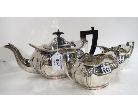 A three piece EPNS tea service Condition Report: Available upon request
