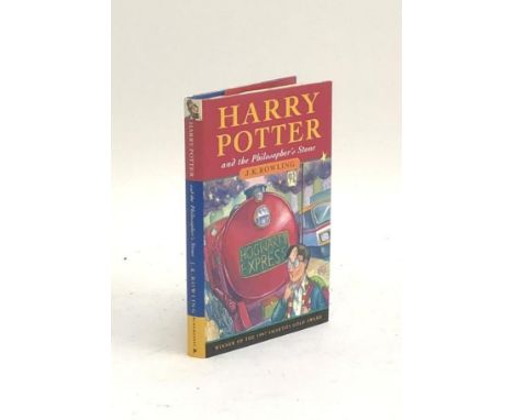 ROWLING, Joanna K: 'Harry Potter and the Philosopher's Stone'. '1st pub. in Great Britain, 1997'. Number string 10 9 8 7 6 5 