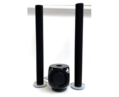 A Bang &amp; Olufsen BeoLab 2 Active Subwoofer type no. 6861 item no.1680001, serial no. 17679386; together with two Bang &am