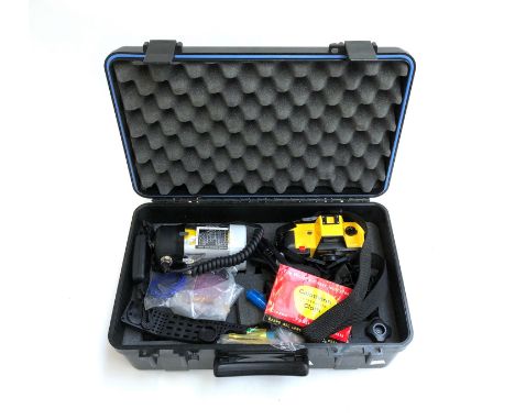 A Motormarine II EX underwater camera, in hard carry case with accessories (untested) 