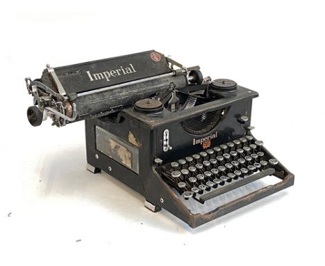 A vintage Imperial typewriter 