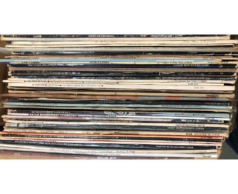 A mixed box of vinyl LPs to include Culture, Joan Armatrading, Livingston Taylor, June Tabour, Irish Republican Jail Songs, J