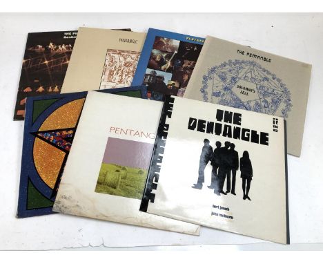 VINYL LPS (THE) PENTANGLE: all bought on issue, they are: 'The Pentangle' TRA 162, 'Basket of Light' TRA 205, 'Cruel Sister' 