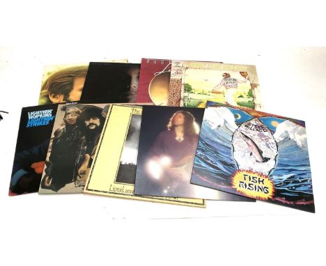 VINYL LPS: nine. Tim HARDIN, 'The Best of...', Verve 2317 003, Stereo; Emmylou HARRIS, 'Luxury Liner', K56334, Warner Bros; B