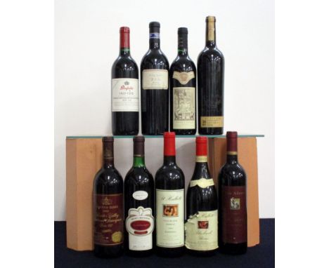 1 bt Wyndham Estate Bin 937 Cabernet Sauvignon 1985 Hunter Valleyi.n 1 bt Brown Brothers Victorian Cabernet Sauvignon 1988 ts