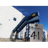 Mayfran Approx. 24" x 40' Inclined Belt Conveyor