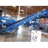 Mayfran 48" x 30' Inclined Rubber Belt Conveyor