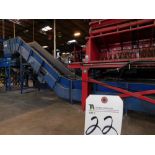 Mayfran 50" x 50' Steel Belt Conveyor Z-Frame