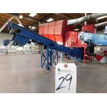 Mayfran 24" x 30' Rubber Flighted Belt Conveyor