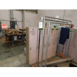 (Lot) Misc. Lockers, Benches, Stands, etc.