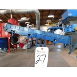 Mayfran 48" x 25' Rubber Belt Conveyor Slider