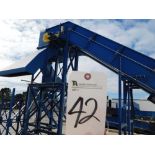 Mayfran Approx. 24" x 40' Inclined Belt Conveyor
