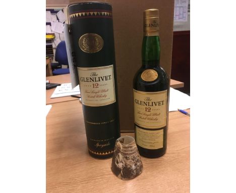  Sale Item:    70 CL GLENLIVET 12 Y O  40% VOL   Vat Status:   No Vat   Buyers Premium:  This lot is subject to a Buyers Prem