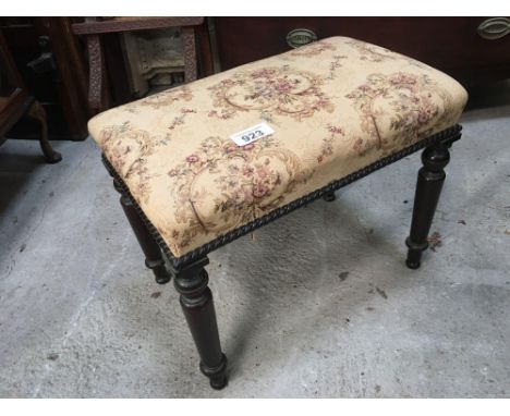 Sale Item:    PADDED PIANO STOOL   Vat Status:   No Vat   Buyers Premium:  This lot is subject to a Buyers Premium of 15% + 