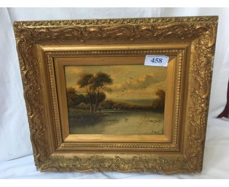  Sale Item:    OIL PAINTING MAN FISHING (FRAME AF)  Vat Status:   No Vat   Buyers Premium:  This lot is subject to a Buyers P