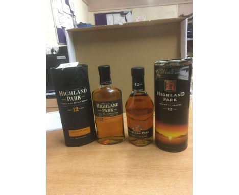  Sale Item:    2 x 70CL HIGHLAND PARK 12 YO 40% VOL  Vat Status:   No Vat   Buyers Premium:  This lot is subject to a Buyers 