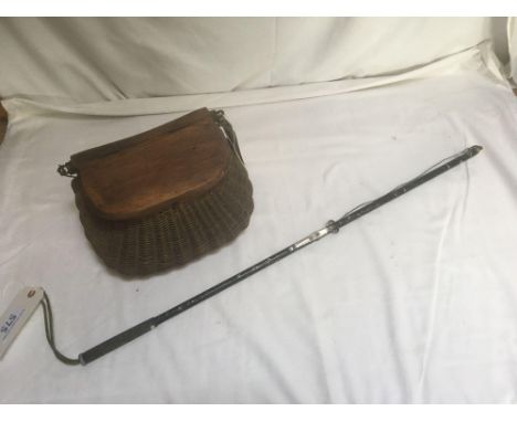  Sale Item:    FISHING BASKET &amp; TAILOR   Vat Status:   No Vat   Buyers Premium:  This lot is subject to a Buyers Premium 