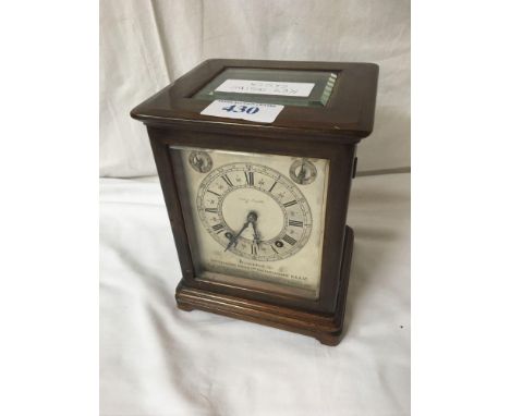  Sale Item:    ABERDEENSHIRE VOLUNTEERS PRESENTATION CLOCK (AF)  Vat Status:   No Vat   Buyers Premium:  This lot is subject 