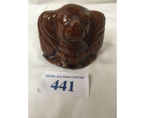  Sale Item:    DOG HEAD MONEY BANK   Vat Status:   No Vat   Buyers Premium:  This lot is subject to a Buyers Premium of 15% +