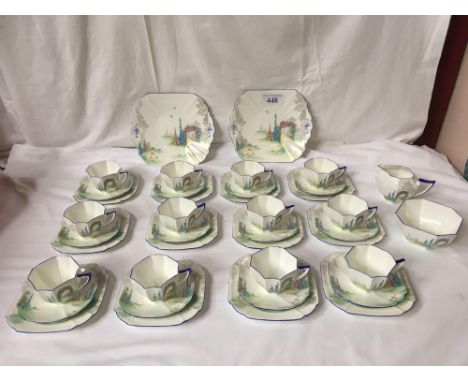  Sale Item:    40 PCE SHELLEY TEAWARE ( SUGAR BOWL AF)  Vat Status:   No Vat   Buyers Premium:  This lot is subject to a Buye